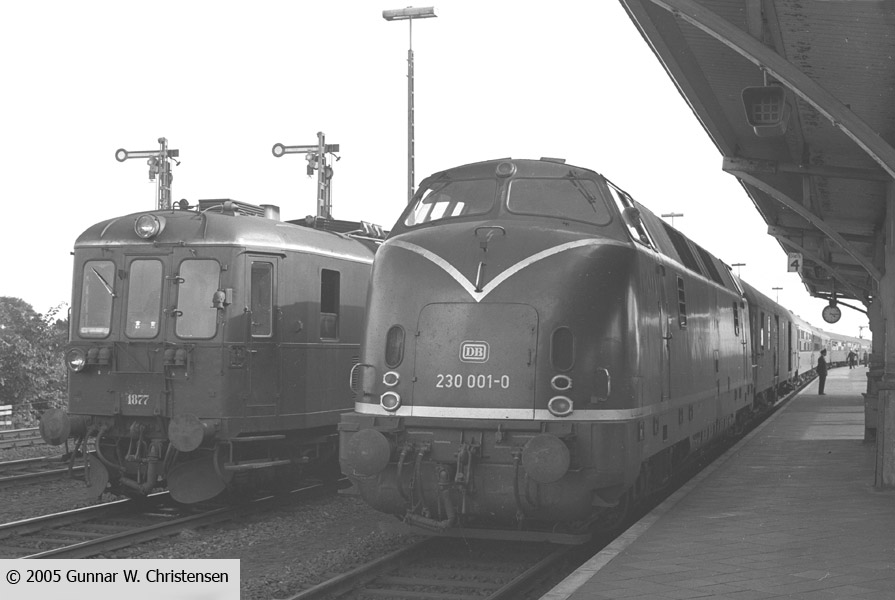 Tyskland - BRD - Diesellokomotiver -Baureihe 230 -tog-billeder.dk